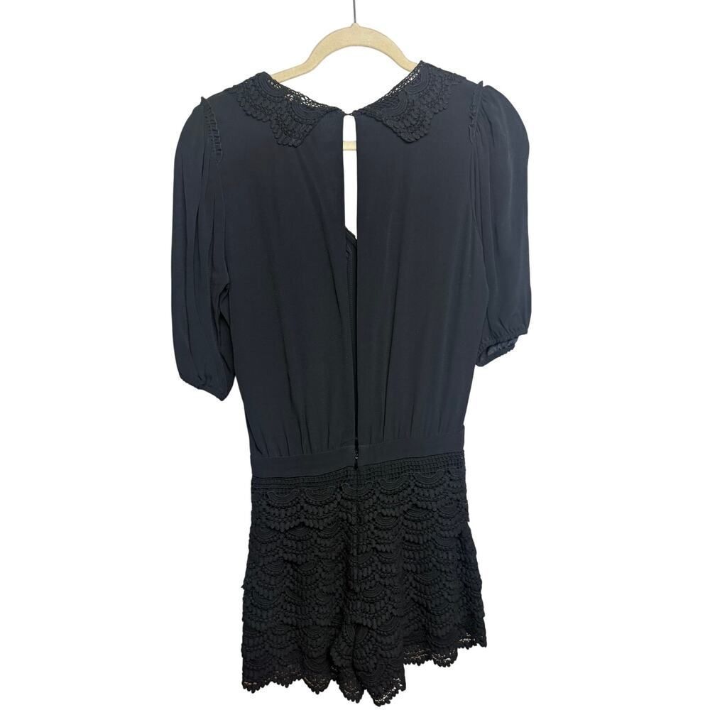 Maje Black Lace Jumpsuit - Picture 5 of 7